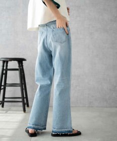 WEGO セミフレアデニムパンツ