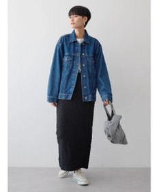 AMERICAN HOLIC フクレジャガードタイトスカート