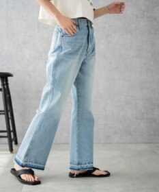 WEGO セミフレアデニムパンツ