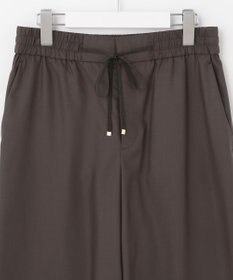 自由区 L 【抗菌/サスティナブル/セット着用可】EASY SET UP ワイドストレート パンツ