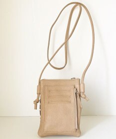 Hekhèr Le Style de Vie 【日本製】ハラコ×シュリンクレザー スマートフォンポシェット