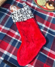 WEGO クリスマスレオパードくつした