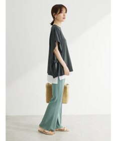 Green Parks ポンチョ風レイヤードチュニック