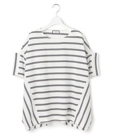 J.PRESS YORK STREET 【WOMEN】バンザイスリーブ ボーダーTシャツ