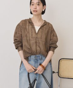 AMERICAN HOLIC スキッパーレースブラウス