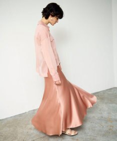 GRACE CONTINENTAL ニットシアーシャツ