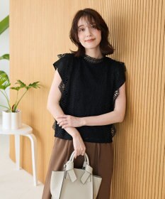 Green Parks ・Ｐｅｔｉｔ　Ｆｌｅｕｒ　フレンチレーシーブラウス