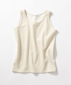 23区 【洗える】シャイニーリブ タンクトップ