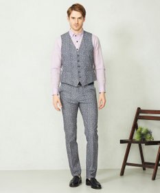 JOSEPH ABBOUD 【キングサイズ・カラー豊富/サステイナブル】リヨセルリネンサッカーシャツ