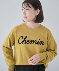 Green Parks 洗える　さがら刺しゅうロゴニットプル