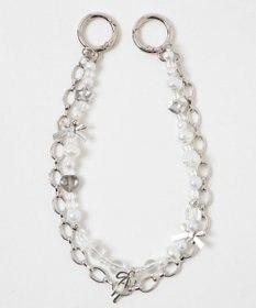 WEGO 2wayチェーンビーズストラップ