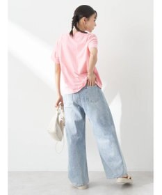 earth music&ecology ロゴソリッドミニマルＴシャツ