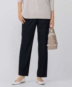 23区 【CLASSY.1月号掲載】ウールミルドストレッチ テーパードパンツ