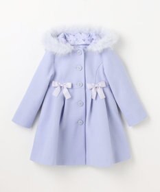 ANY KIDS 【フード取り外し可能】ウールライクコート