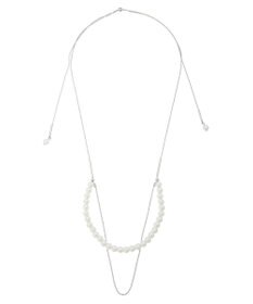 Green Parks ｅｖｅｒｙ　ｗａｌｋ．パールスライドネックレス