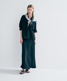 uncrave ライトダブルサテン バイアススカート