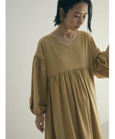 Green Parks armonia．２ｗａｙ袖ボリュームワンピース