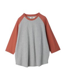 Green Parks ・Ｄｏｕｂｌｅ　Ｆｌａｇｓ　ラグラン７分袖Ｔシャツ