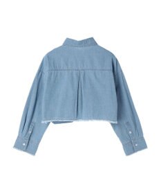 earth music&ecology クロップドポケットポイントシャツ