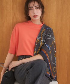 23区 【Oggi10月号掲載】ウール カシミヤ ストール グレー系