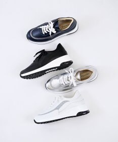 Pointer 日本製 本革厚底スニーカー