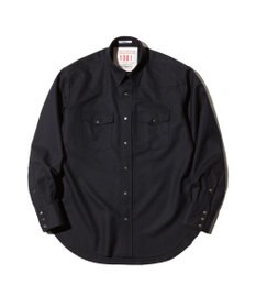 J.PRESS MEN 【J.PRESS ORIGINALS】1001 PAPER FLANNEL Ivy CowBoy Shirt / JAPAN MADE ネイビー系