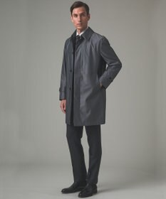 GOTAIRIKU 【防水/軽量/シワになりにくい】ラスタードビーメモリーラミネーションコート_ ステンカラー(24年モデル)