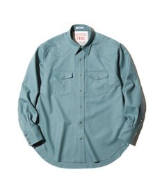 J.PRESS MEN 【J.PRESS ORIGINALS】1001 PAPER FLANNEL Ivy CowBoy Shirt / JAPAN MADE ピーコックグリーン系