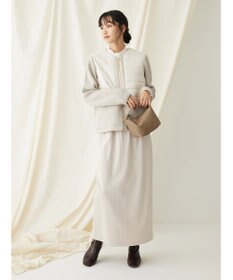 CRAFT STANDARD BOUTIQUE 中綿×ニット切替ジャケット