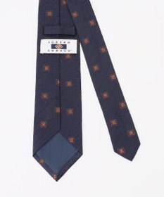 JOSEPH ABBOUD 【イタリア素材・日本縫製】ヘリンボーンスクエアジャカード ネクタイ