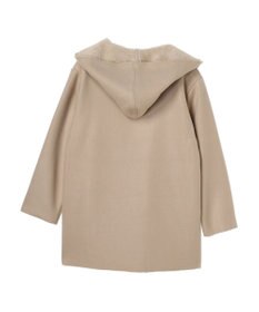 Green Parks ２ｗａｙフード裏ボアミディ丈コーディガン