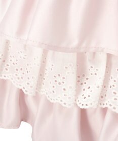 Maison de FLEUR サテンフロントフリルスクエアトートバッグ