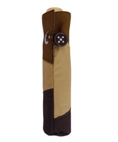 +RING 【限定/日本製】レディース向け パッチワーク プラスリング 折傘50cm BRN SR322