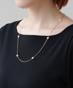 TOCCA PEARL WALTZ LARIAT NECKLACE ネックレス
