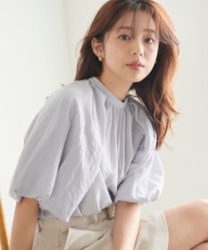 Feroux 【新色追加・洗える】バルーンスリーブ ブラウス