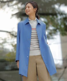 J.PRESS LADIES L ドライツイルストレッチ ステンカラー コート