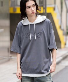 WEGO 【接触冷感/ユニセックス着用ITEM】エンボスロゴグラフィックTPK（SS）