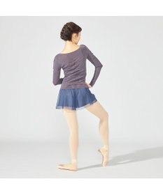 Chacott 【ノーソーイングニット】クリスタルバレリーナネックニット