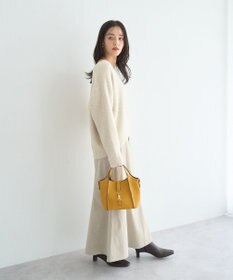 YECCA VECCA ラメシャギードルマンニット