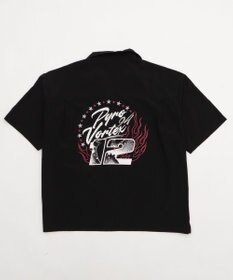 WEGO 【ユニセックス着用ITEM/MLサイズ展開】オープンカラーグラフィックシャツ（SS）