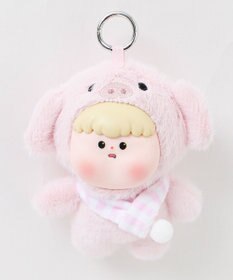 WEGO ぷっくりぽってりアニマルぬいぐるみキーホルダー