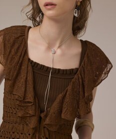 GRACE CONTINENTAL レースロングカーディガン