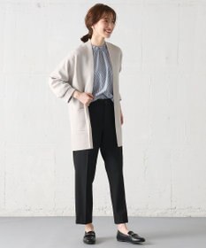 ANY 【ウエストゴム/リントラク加工/裏起毛/ストレッチ】シークレットウォーム　テーパードパンツ