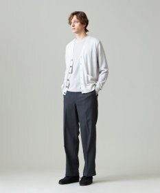 J.PRESS MEN カシミヤタッチワイド イージーパンツ