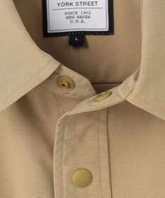 J.PRESS YORK STREET 【UNISEX】リップストップ半袖シャツ