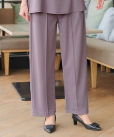 Tiaclasse 【洗える・接触冷感・紫外線ケア・サラごこち】選べるパンツ(テーパード/ワイド）