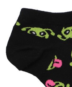 WEGO エイリアン総柄ショートソックス