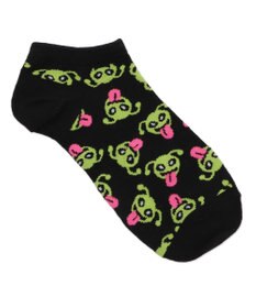 WEGO エイリアン総柄ショートソックス