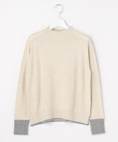 J.PRESS LADIES L SOFT TOUCH WOOL ブロッキング ニット