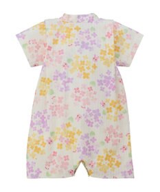 MIKI HOUSE HOT BISCUITS 【60-80cm】総柄 甚平オール